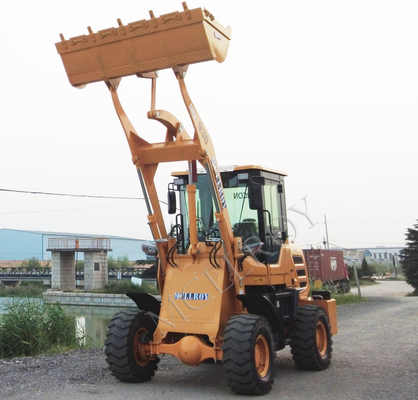 Air Brake 42kW Front End Wheel Loader Laser Cutting Machine For Bumper Cab Steel Plate Cut