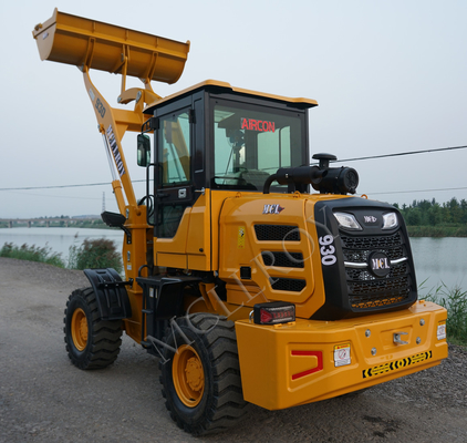 Air Brake 42kW Front End Wheel Loader Laser Cutting Machine For Bumper Cab Steel Plate Cut