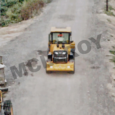 1600Kg Rate Load Articulated Mini Wheel Loader Disc Brake Heavy Equipment Front