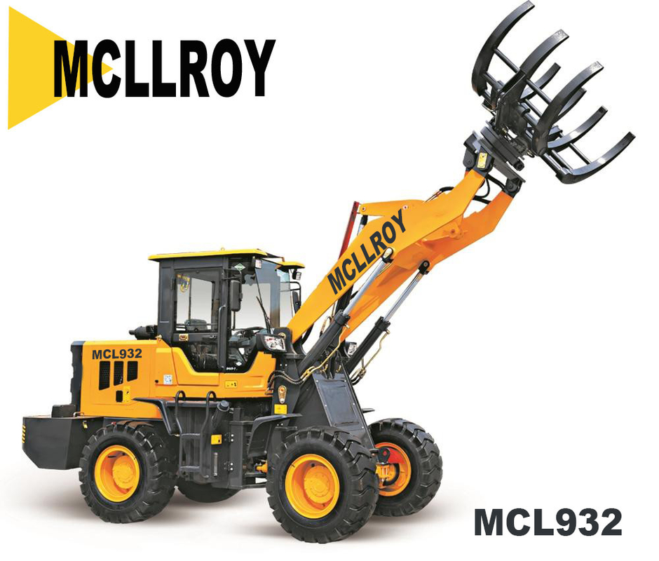 Multifunctional Hydraulic Front Loader , Bucket Wheel Loader 2400RPM