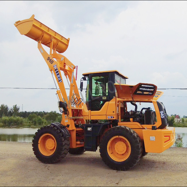 Mechanical Joystick Mini Compact Loader CVT 280 Torque Converter Transmission Front End Wheel Loader