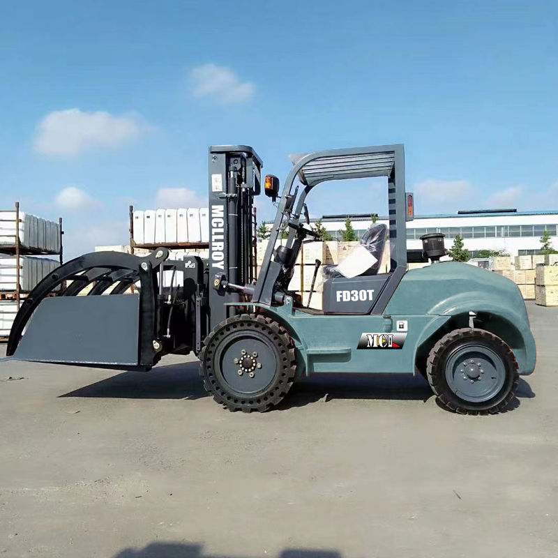 Customizable Diesel All-terrain Forklift Truck Ground Clearance 120 mm
