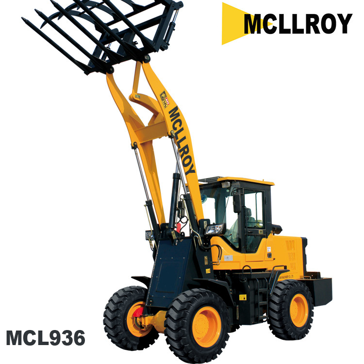 Industrial Wheeled Shovel Loader , Front Loader Heavy Equipment ISO9001 CE Approved