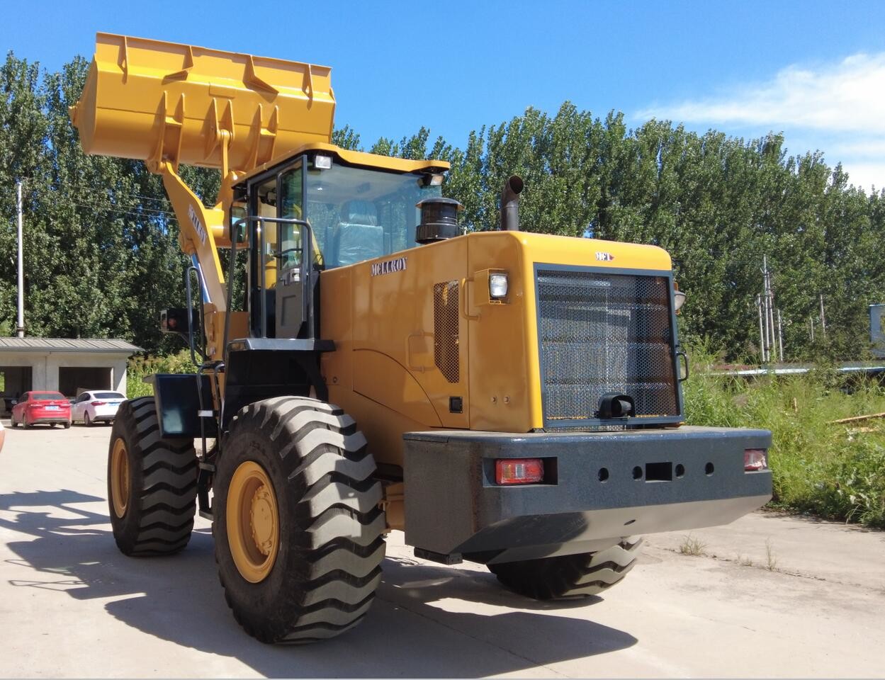 Front End Industrial 5 Ton Wheel Loader Medium With 2.7m3 Bucket