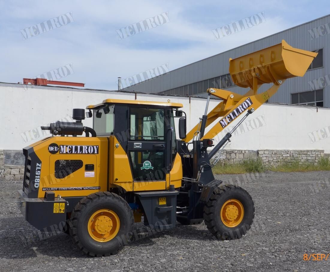 Rate Load 800kg 1Ton Front  Shovel Wheel Loader, Small Hub Axle Little Loader