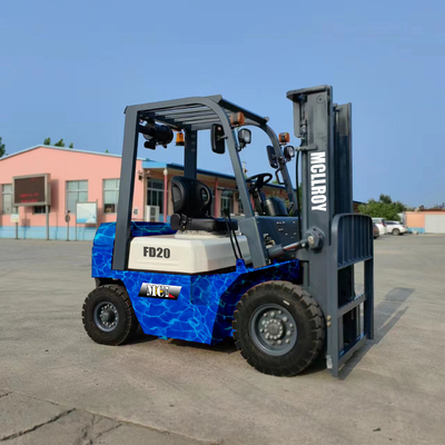 Двигатель XinChai 490 BPG Mitsubishi S4S Isuzu C240Низкий уровень шума Вилочная погрузка Грузовик Колесо 970/970 мм компактная вилочная погрузка