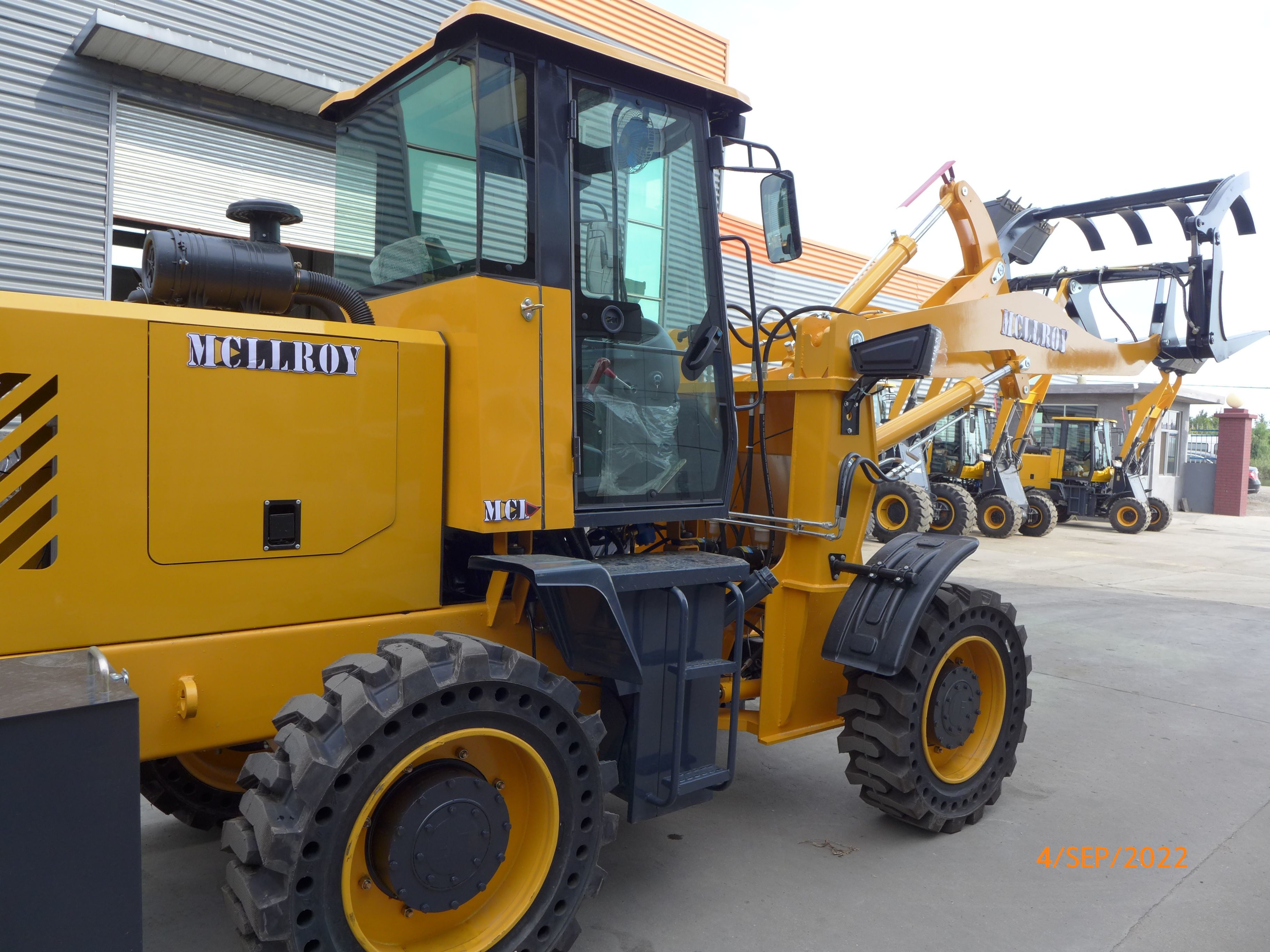 Max.Dump Clearance 3600mm Mining Wheel Loader Quick Change Option Mini