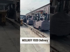 Мини-погрузчик мощностью 40 кВт, малый складский погрузчик 2000 кг грузоподъемности